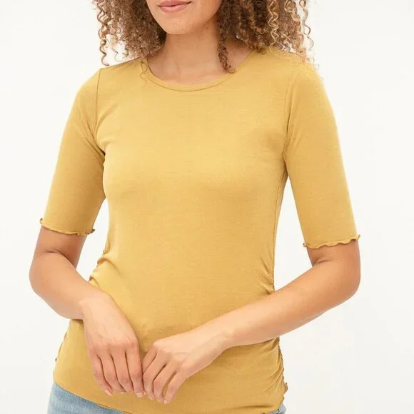 MYSTREE CUPRO MODAL RUCHED TOP - Picture 5 of 6